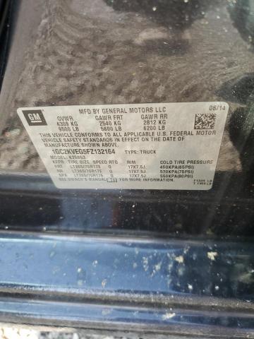 2015 CHEVROLET SILVERADO - 1GC2KVEG5FZ132164