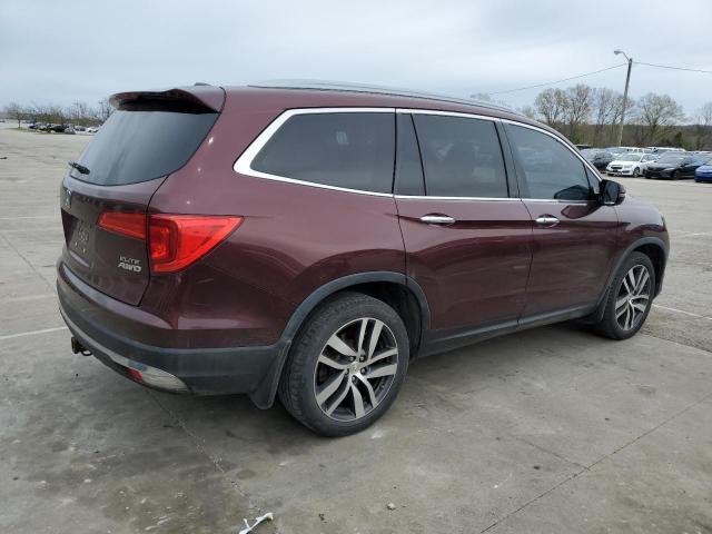 Vin: 5fnyf6h01gb044691, lot: 52281145, honda pilot elite 20163