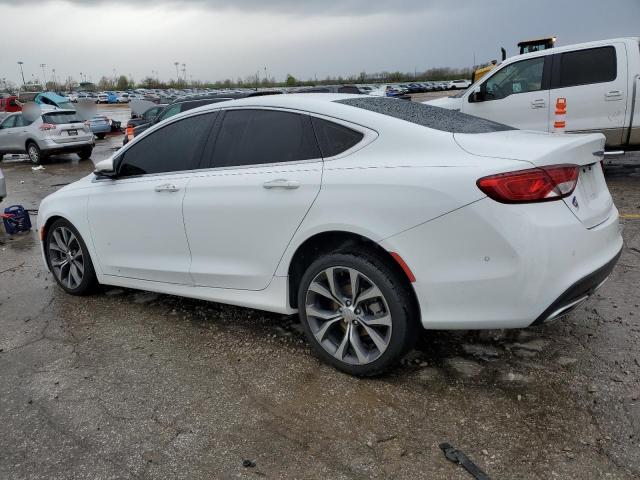 CHRYSLER 200 C 2015 white sedan 4d flexible fuel 1C3CCCCG9FN509616 photo #3