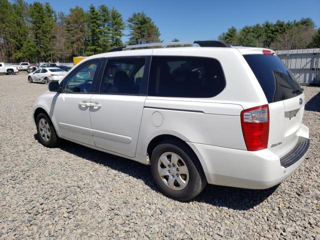 KIA SEDONA LX 2010 white  gas KNDMG4C33A6359612 photo #3