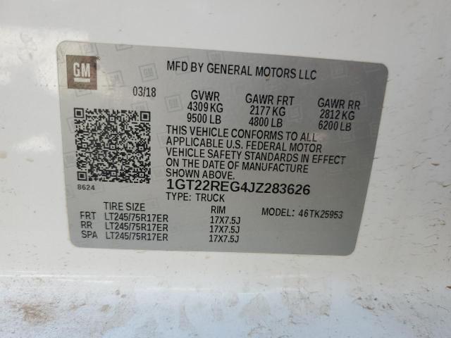 2018 GMC SIERRA K2500 HEAVY DUTY 1GT22REG4JZ283626