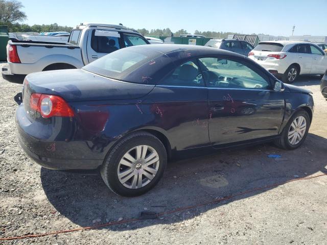 VOLKSWAGEN EOS TURBO 2008 blue  gas WVWBA71F38V030318 photo #4