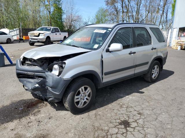 HONDA CR-V EX 2003 silver  gas JHLRD78833C017024 photo #1