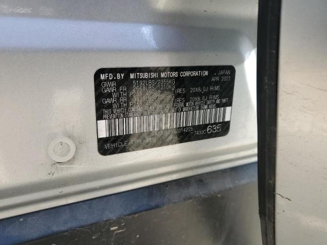 2022 MITSUBISHI OUTLANDER - JA4J3UA89NZ014225