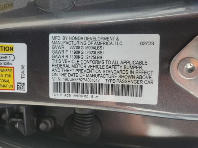 2023 ACURA TLX A-SPEC - 19UUB6F52PA001612