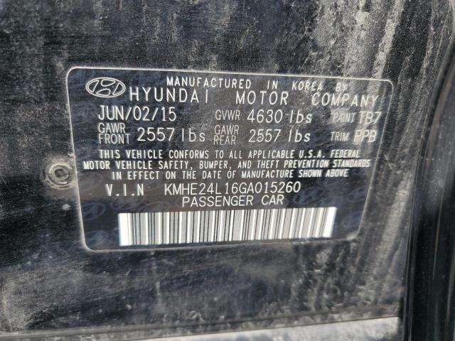 2016 HYUNDAI SONATA HYB - KMHE24L16GA015260