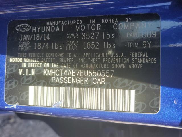2014 HYUNDAI ACCENT GLS - KMHCT4AE7EU650557