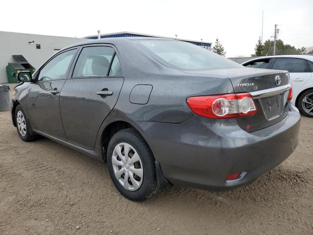 TOYOTA COROLLA BA 2011 gray sedan 4d gas 2T1BU4EE6BC706147 photo #3