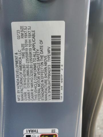 2023 HONDA ODYSSEY SP 5FNRL6H77PB042373