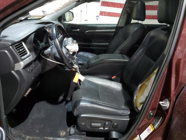 2018 TOYOTA HIGHLANDER - 5TDDZRFH1JS889706
