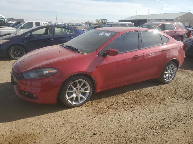 DODGE DART SXT 2013 red  gas 1C3CDFBH7DD648736 photo #1