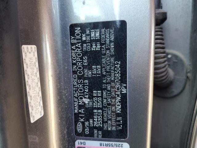 2017 KIA SPORTAGE E - KNDPNCAC3H7085042