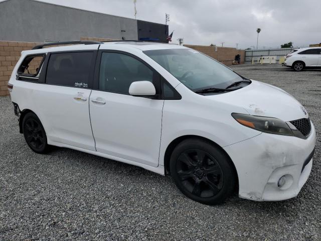Vin: 5tdxk3dc1fs681824, lot: 53534965, toyota sienna sport 20154