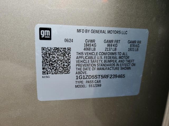 2024 CHEVROLET MALIBU LT - 1G1ZD5ST5RF239465