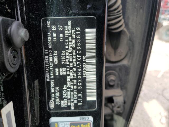 5XXGN4A7XFG363819 2015 KIA OPTIMA