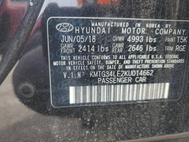 2019 GENESIS G70 PRESTI - KMTG34LE2KU014662
