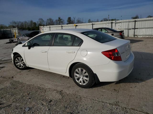 Vin: 19xfb2f54ce017608, lot: 54205665, honda civic lx 20122