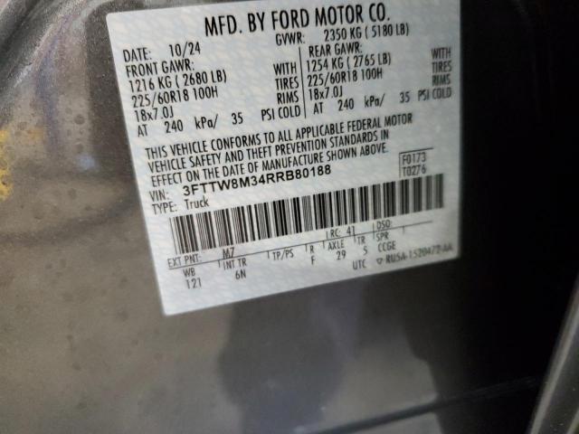 2024 FORD MAVERICK L 3FTTW8M34RRB80188