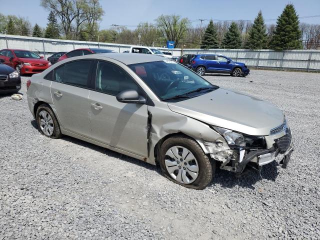 Vin: 1g1pa5sg2d7158199, lot: 54876615, chevrolet cruze ls 20134