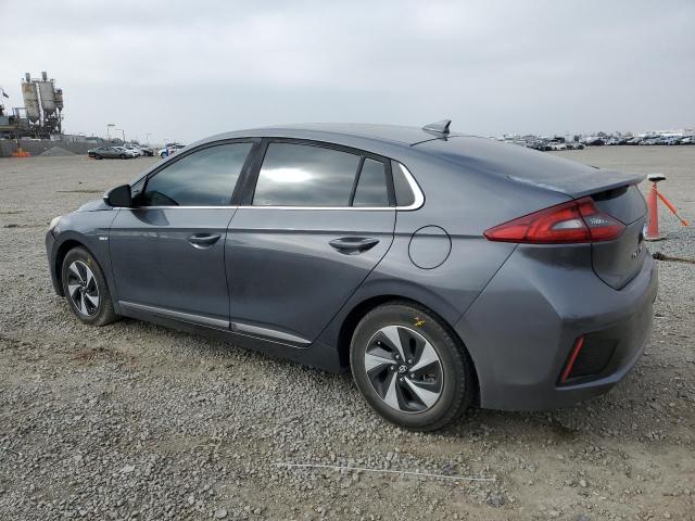 HYUNDAI IONIQ SEL 2018 charcoal  hybrid engine KMHC75LC4JU062129 photo #3