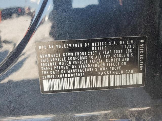 2021 VOLKSWAGEN GTI S 3VW6T7AU6MM008924