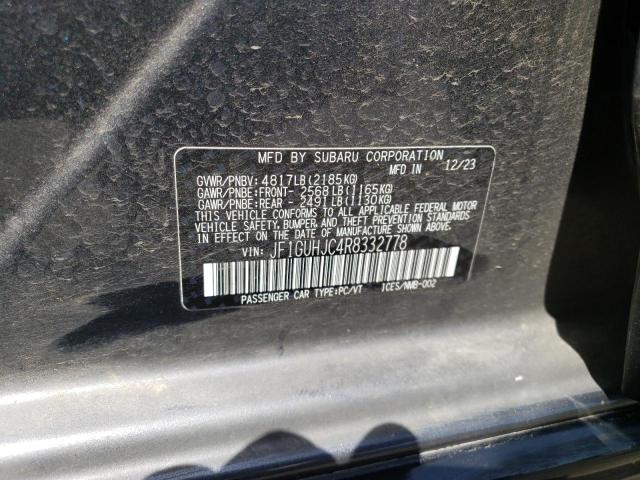 2024 SUBARU IMPREZA RS JF1GUHJC4R8332778