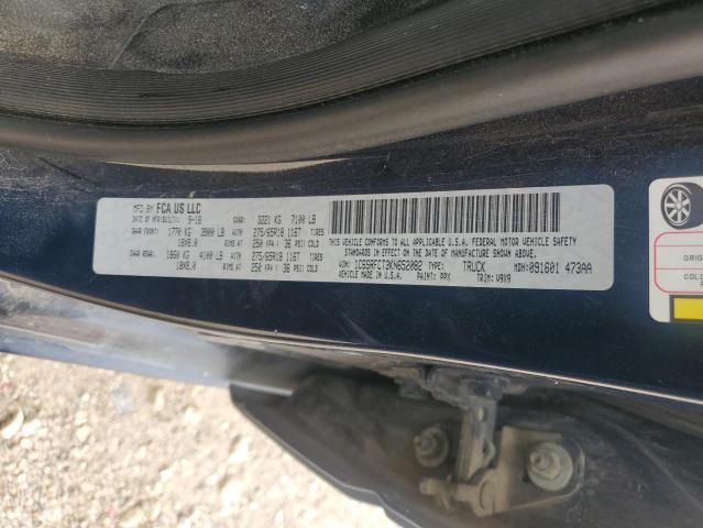 2019 RAM 1500 TRADE 1C6SRFCT3KN652082