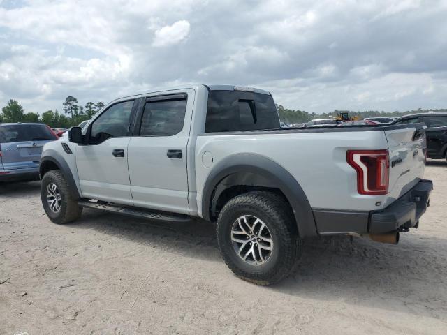 FORD F150 RAPTO 2017 gray  Gasoline 1FTFW1RG2HFC86389 photo #3