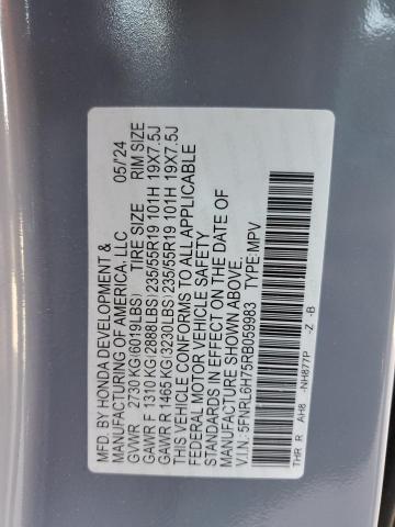 2024 HONDA ODYSSEY SP 5FNRL6H75RB059983