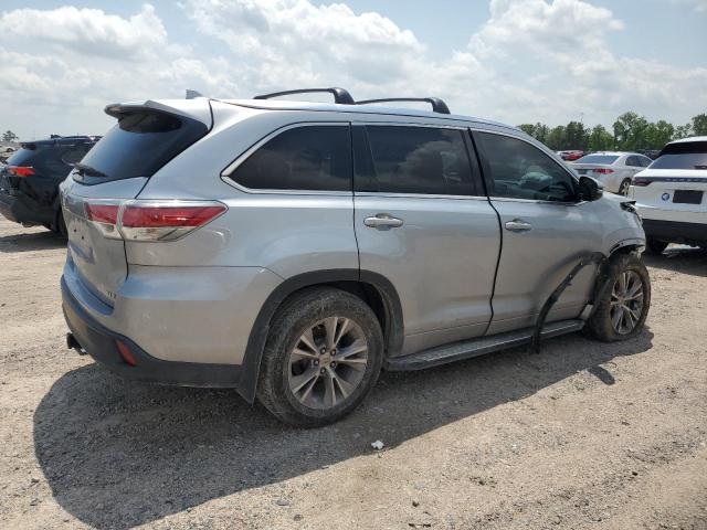 Vin: 5tdkkrfh5es026991, lot: 54672695, toyota highlander xle 20143