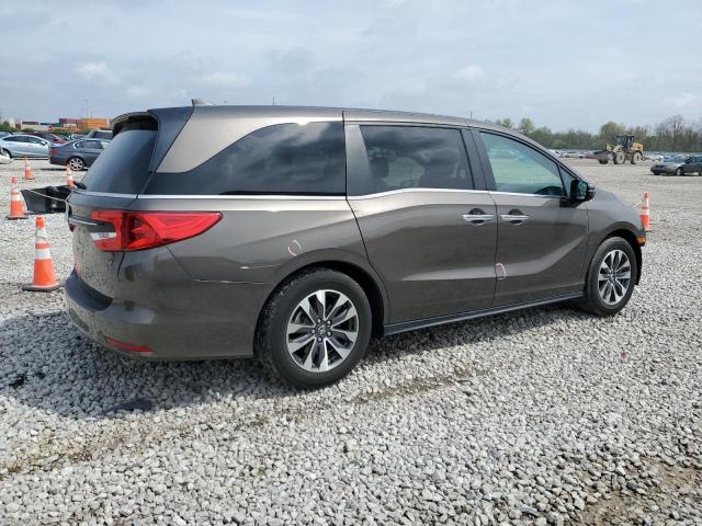 HONDA ODYSSEY EX 2023 tan  gas 5FNRL6H67PB032031 photo #4