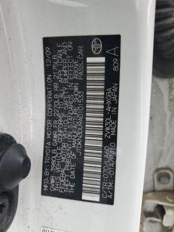 2010 TOYOTA PRIUS - JTDKN3DU9A0101533