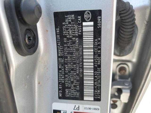2017 TOYOTA CAMRY LE - 4T1BF1FK1HU786963