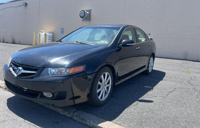 ACURA TSX 2008 black sedan 4d gas JH4CL96988C004952 photo #3