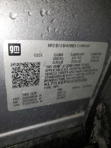 2025 CHEVROLET TRAX ACTIV KL77LKEPXSC005180