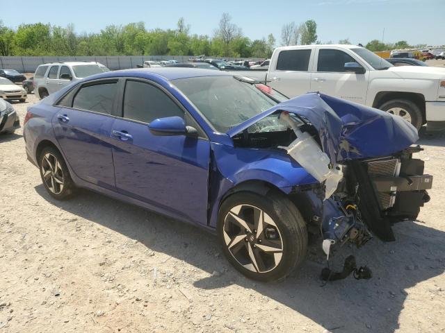 Vin: kmhls4ag6pu626354, lot: 52772775, hyundai elantra sel 20234