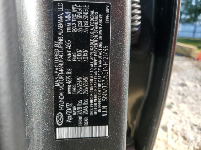2022 HYUNDAI TUCSON SEL - 5NMJB3AE1NH121735