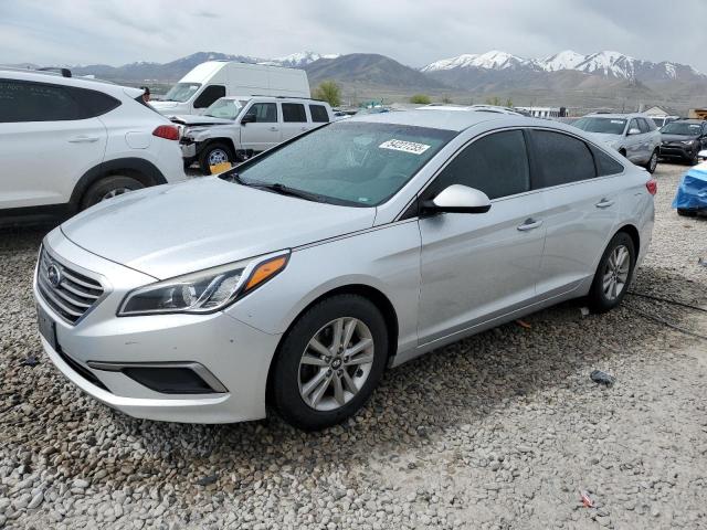 HYUNDAI SONATA SE 2016 silver  gas 5NPE24AF7GH346456 photo #1