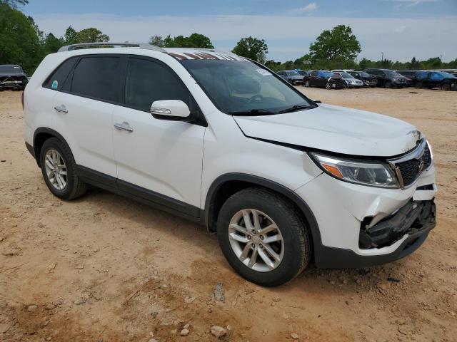 Vin: 5xykt4a66fg643952, lot: 53346815, kia sorento lx 20154