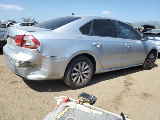 VOLKSWAGEN PASSAT S 2012 silver  gas 1VWAP7A39CC018594 photo #4