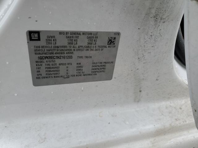 2017 CHEVROLET 1500 - 1GCVKREC7HZ161203