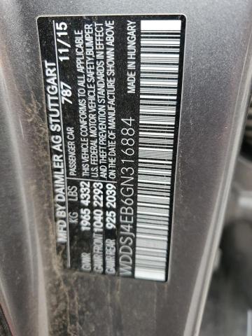 2016 MERCEDES-BENZ CLA 250 - WDDSJ4EB6GN316884