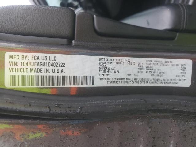 2020 JEEP GRAND CHER - 1C4RJEAG8LC402722