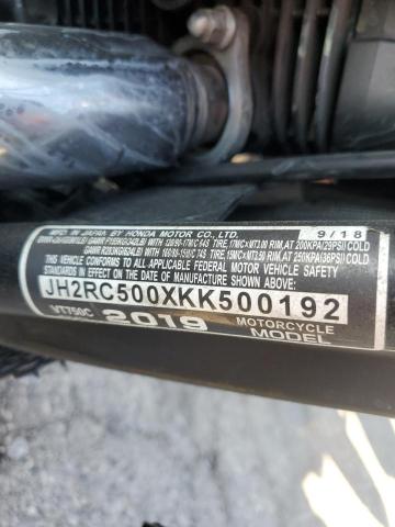 2019 HONDA VT750 C JH2RC500XKK500192