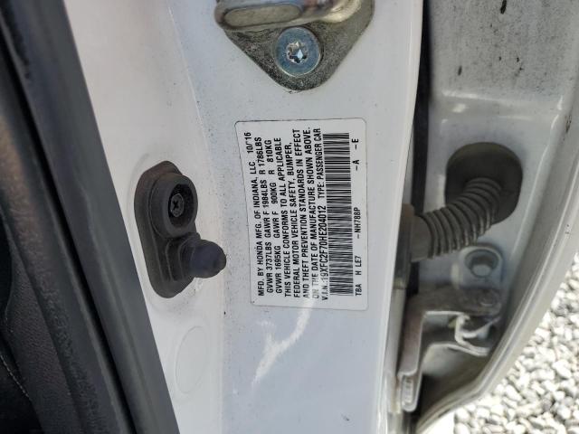 2017 HONDA CIVIC EX - 19XFC2F70HE204012