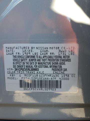 2024 NISSAN KICKS SV 3N1CP5CVXRL509903