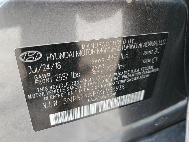 2019 HYUNDAI SONATA SE - 5NPE24AF7KH726938