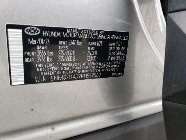 2023 HYUNDAI SANTA FE S - 5NMS2DAJ9PH559560