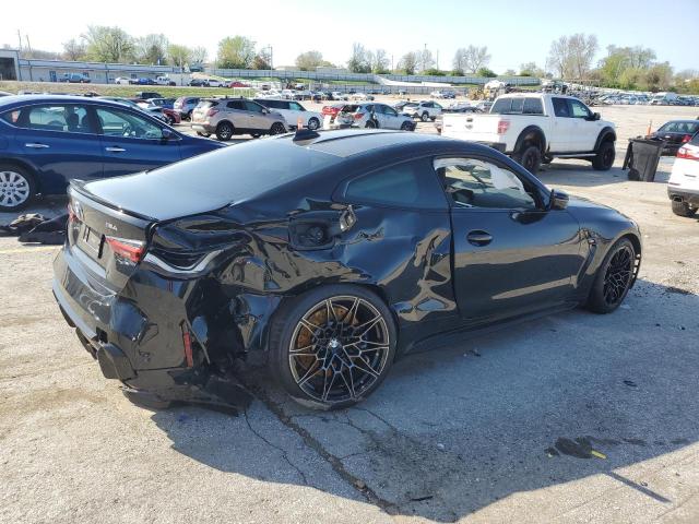 BMW M4 2021 black  gas WBS53AZ08MCF95296 photo #4