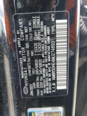 2021 HYUNDAI PALISADE L - KM8R5DHE4MU274893